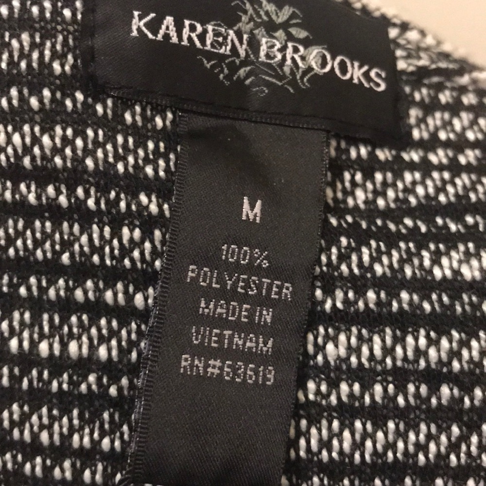 Karen Brooks Open Front Draped Cardigan - Picture 4 of 5